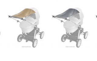 solsejl til barnevognen